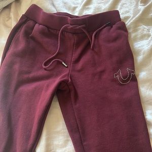 True religion sweatpants size xs women